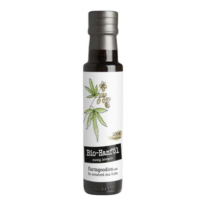 Bio Hanföl 100ml - 6er Vorteilspack von Farmgoodies