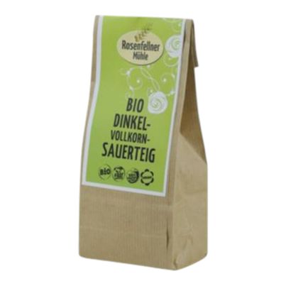 Bio Dinkelvollkornsauerteig 170g - 6er Vorteilspack von Rosenfellner Mühle
