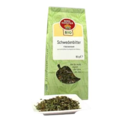 Bio Schwedenbitter Kräuteransatz 90g - 12er Vorteilspack von Bergkräuter