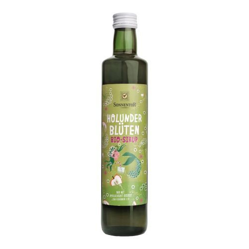 Bio Holunderblüten Sirup 500ml - 6er Vorteilspack von Sonnentor