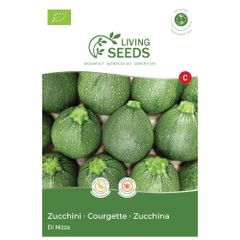 Bio Zucchini Di Nizza 5.37g Saatgut von Living Seeds