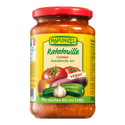 Bio Tomatensauce Ratatouille 340g - 6er Vorteilspack von Rapunzel