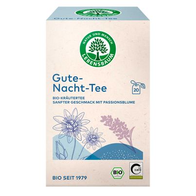 Bio Kräutertee Gute-Nacht-Tee 20 Beutel von Lebensbaum