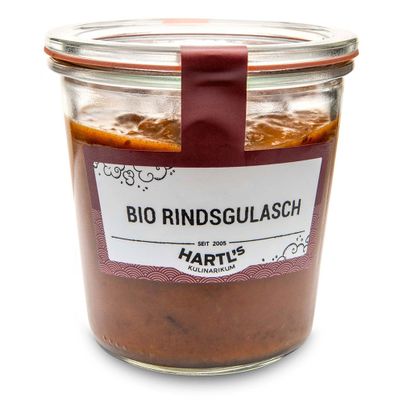 Bio Rindsgulasch 460g - Fertiggericht von Hartls Kulinarikum