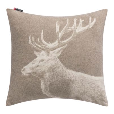 Cushion Cover Stag Color Smoke 50x50cm by David Fussenegger