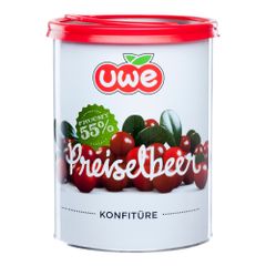 Preiselbeer Konfitüre herb 55% 4500g von Unterweger Konfitüren UWE