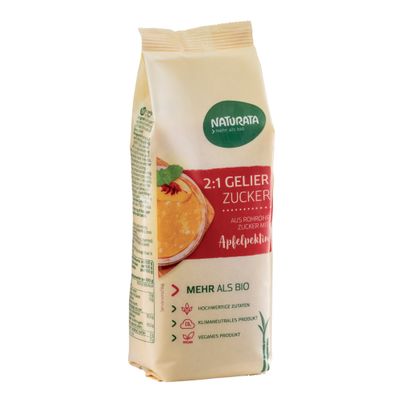 Bio Gelierzucker 2:1 500g - 8er Vorteilspack von Naturata