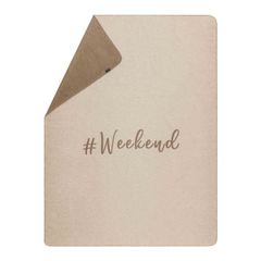 Kuscheldecke Weekend 150 x 200 cm - Chinchilla - GRS zertifiziert - von David Fussenegger