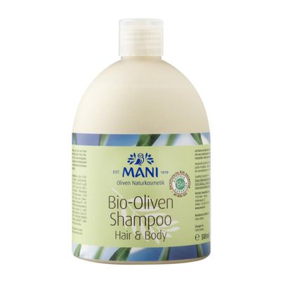 Organic Olive Shampoo Hair Body 500ml from Mani Bläuel Kosmetik