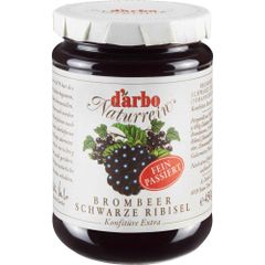 Darbo blackberry black currant jam finely sieved 450 g.