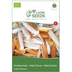 Bio Süßmais Golden Bantam 13.6g Saatgut von Living Seeds