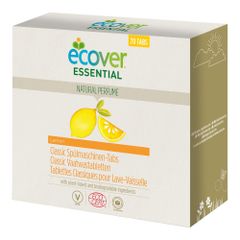 Bio Spülmaschinen-Tabs Zitrone 70ct - 5er Vorteilspack von Ecover Essential