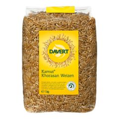 Bio Kamut Khorasan Weizen 1000g - 8er Vorteilspack von Davert