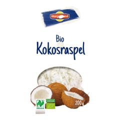 Bio Kokosraspeln 200g - 6er Vorteilspack von Morgenland