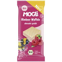 Bio Himbeer Waffeln 15g - 20er Vorteilspack von Mogli