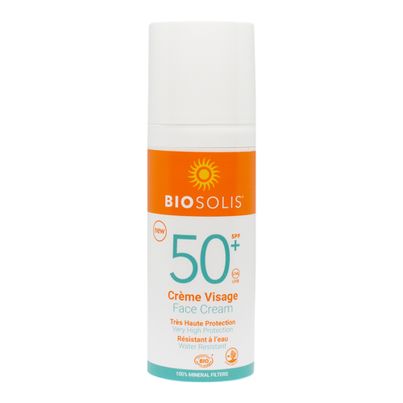 Bio Gesichtscreme LSF 50+ 50ml von Biosolis