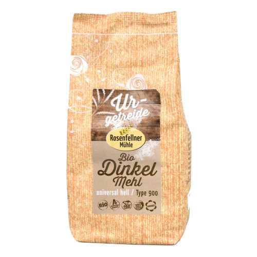 Bio Dinkelmehl universal hell Urgetreide 700g