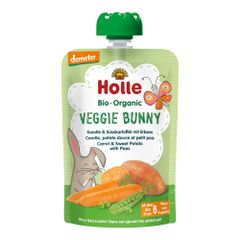 Bio Pouchy Veggie Bunny 100g - 12er Vorteilspack von Holle