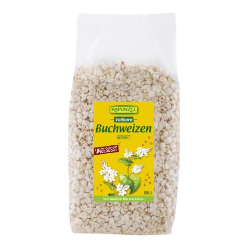 Bio Vollkorn-Buchweizen gepufft 100g - 6er Vorteilspack von Rapunzel Naturkost