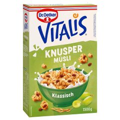 Dr. Oetker Vitalis crunchy muesli classic 1,5kg