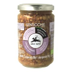 Bio Linsen gekocht 300g - 12er Vorteilspack von Alce Nero