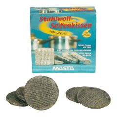 Stahlwoll-Seifenkissen Zitrone 12ct von Masta