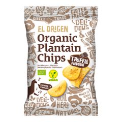 Bio Kochbananen Chips Trüffel 80g - 8er Vorteilspack von El Origen Food Gmbh