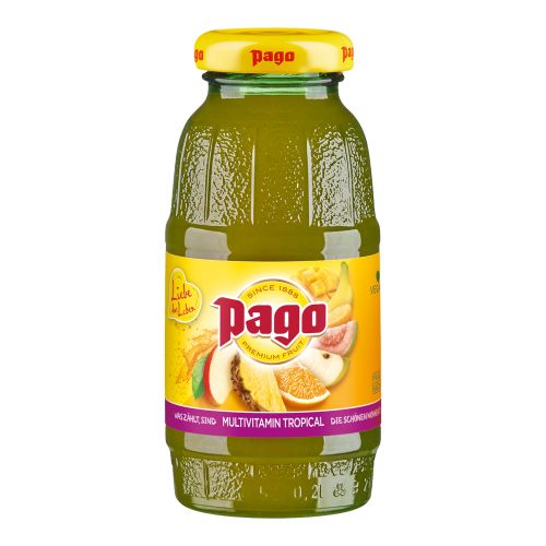 Pago pure multifruit tropical 100 percent 200ml