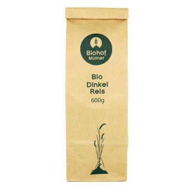 Bio Dinkelreis 600g von Biohof Müllner