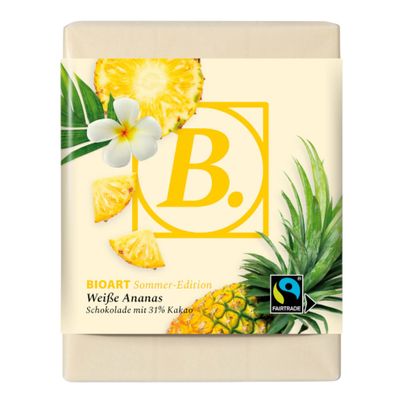 Bio Weiße Ananas 70g - 10er Vorteilspack von Bioart