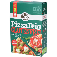 Bio Pizzateig Backmischung glutenfrei 350g - Vegan glutenfrei und ungesüßt von Bauckhof