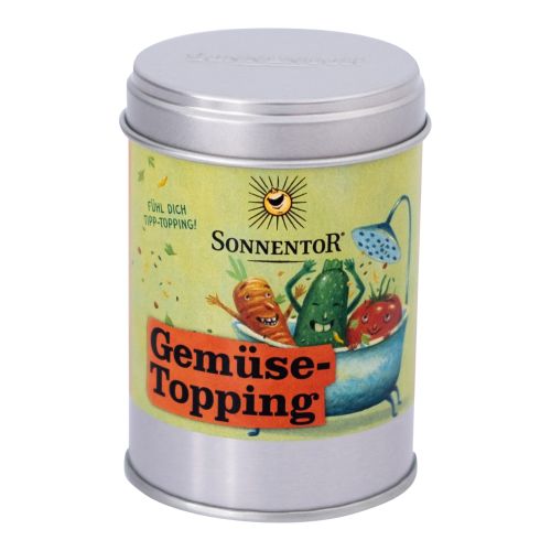 Bio Gemüsetopping Gewürzmischung 45g - 5er Vorteilspack von Sonnentor