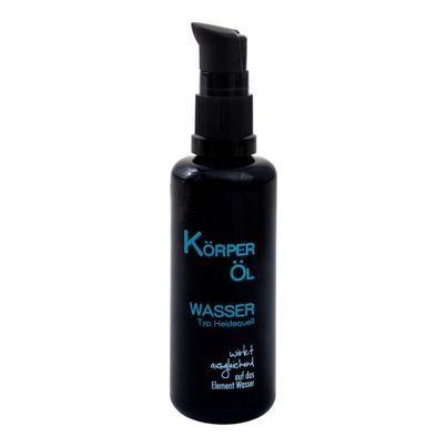 Natural Body Oil Element Water Heather Spring with Essential Oils 50ml by ANGATI NaturElement