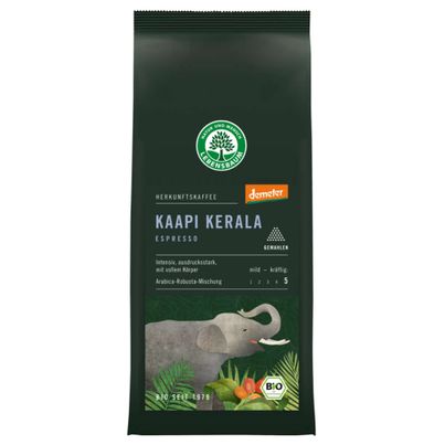 Bio Kaapi Kerala Espresso gemahlen 250g von Lebensbaum