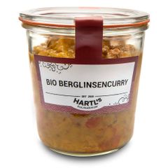 Bio Berglinsencurry 460g  - Fertiggericht von Hartls Kulinarikum