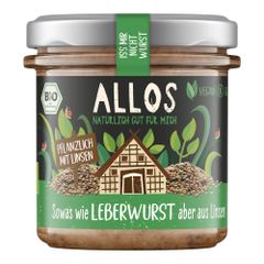 Bio Iss mir nicht Wurst Leberwurst 135g - 6er Vorteilspack von Allos