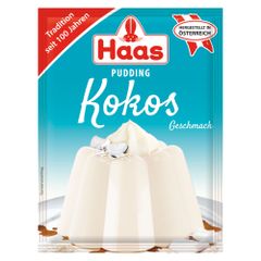 Pudding Kokos von Haas Eduard