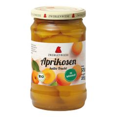 Bio Aprikosen halbe Frucht 325g - 6er Vorteilspack von Zwergenwiese