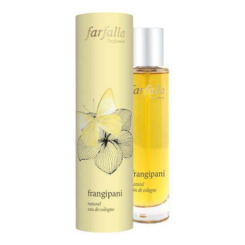 Bio Frangipani Eau de Cologne 50ml from Farfalla