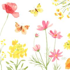 Servietten Poppy 3lg 33x33 50ct von Duni