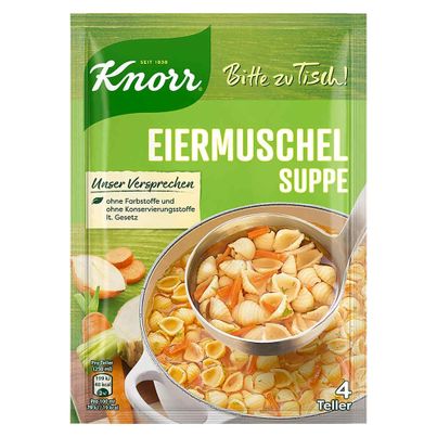 Knorr Bitte zu Tisch! Eiermuschel Suppe 59g