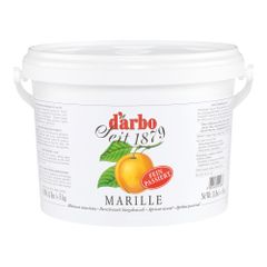 Darbo apricot strained fruit spread 5 kg bucket