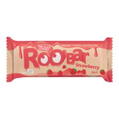 Bio Strawberry Riegel 30g - 16er Vorteilspack von Roobar