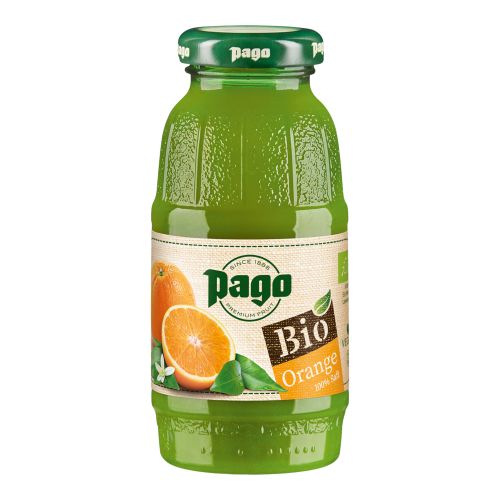 Organic Pago Orange 100 percent 200ml