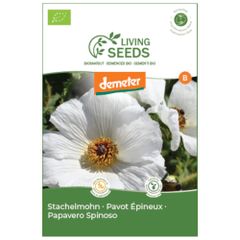 Bio Stachelmohn 4.1g Saatgut von Living Seeds