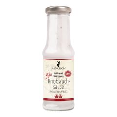 Bio Vegane Knoblauchsauce 210ml - 6er Vorteilspack von Sanchon