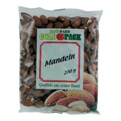 Whole almonds 200g from Goldpack