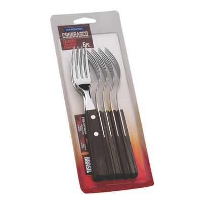 Steak/pizza fork 6-piece 20cm from Tramontina