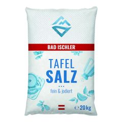 Tafelsalz fein & jodiert 20000g von Salinen Austria