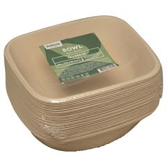 Zuckerrohr Schale 900 ml 25Stück von Belesse